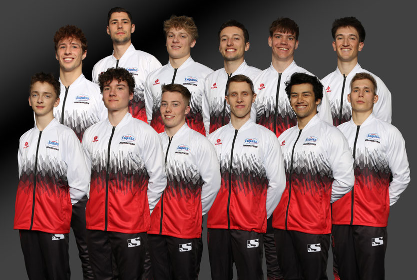 Mannschaftsfoto Exquisa Turnteam
